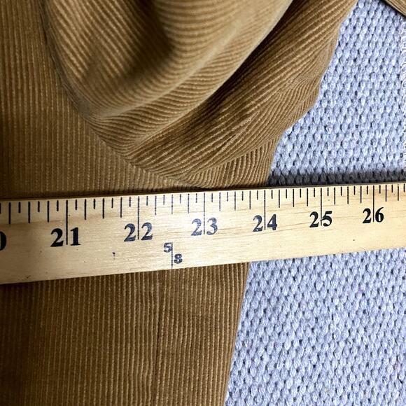 Eddie Bauer Corduroy Blazer Mens Large Khaki Brown Sport Coat Casual Party - Picture 10 of 12